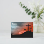 カルヴァリー、牧師、Jacobs 名刺 (スタンド正面)