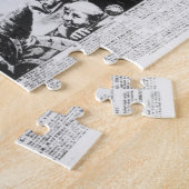 カルヴァンおよびLuther (版木、銅版、版画) ジグソーパズル (側面)