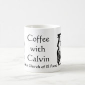 カルヴァンのマグが付いているコーヒー コーヒーマグカップ (中央)