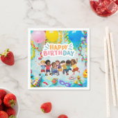 カルヴィンパーティーナプキンズバイションドラM.クアレス スタンダードカクテルナプキン (インサイチュ)