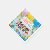 カルヴィンパーティーナプキンズバイションドラM.クアレス スタンダードカクテルナプキン (角)