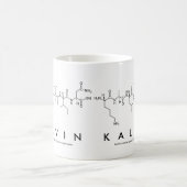 カルヴィンペプチド名mug コーヒーマグカップ (中央)