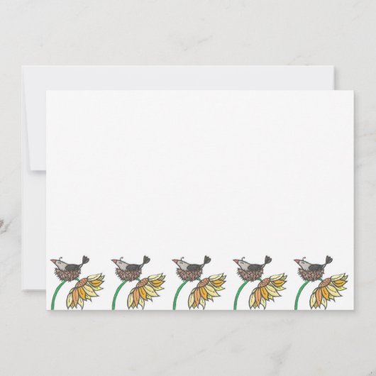 カルーインネストとカボチャ秋新しいアドレス 案内状 (裏面)