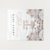 カルーセル ウェルカムベイビー ベイビーシャワー タペストリー (正面(横))