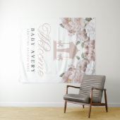 カルーセル ウェルカムベイビー ベイビーシャワー タペストリー (インサイチュ(横))