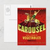 カルーセル ポストカード (正面/裏面)