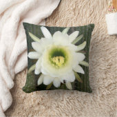 カルー地方のナイトサボテンの花の女王 クッション (ブランケット)