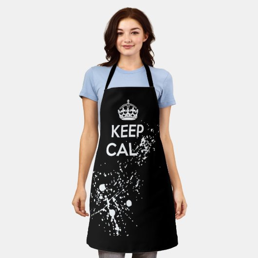 カル保... エプロン (着用した状態)