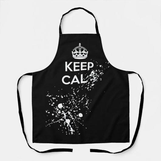 カル保... エプロン (正面)