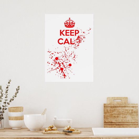 カル保... ポスター (キッチン)