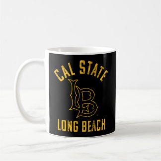 カル州ロングビーチCsulbラージ コーヒーマグカップ
