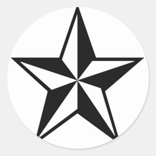 カル星 ラウンドシール (正面)