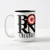 カル生まれガリー15oz （市旗） ツートーンマグカップ (左)