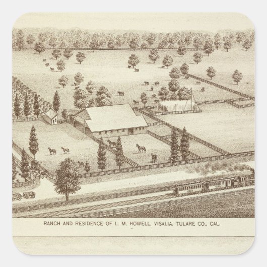 カル・ヴィサリア・ランチ スクエアシール (正面)