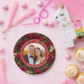 カレはっきりしたリリープレートのウェディングパシンプルーティー ペーパープレート (パーティー)