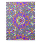カレイドスコープのモダンレリーフ、 浮き彫り ノートブック (正面)