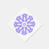 カレイドスコーププリント スタンダードカクテルナプキン (角)