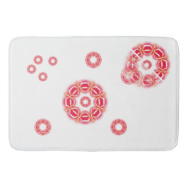 カレイドスコーププリント バスマット