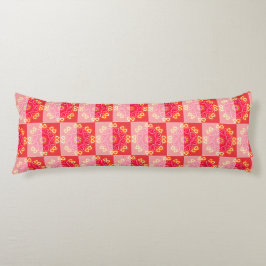 カレイドスコーププリント ボディピロー