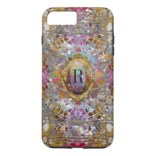 カレイドスコープ・モノエレガントグラガーリーム Case-Mate iPhoneケース (裏面)