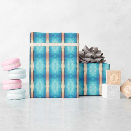 カレイド夢と魅惑的な色のスプラッシュ ラッピングペーパー (ベビーシャワー)