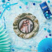 カレエレガントリリープレートズウェディングシャワーパー ペーパープレート (パーティー)