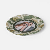 カレエレガントリリープレートズウェディングシャワーパー ペーパープレート (アングル)