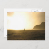 カレカレビーチ – オークランド，ニュージーランド ポストカード (正面/裏面)