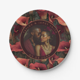 カレクールリリープレートバチェロレッテ ペーパープレート