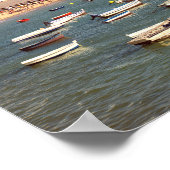 カレタビーチインカディス,アンダルシア,スペイン ポスター (角)