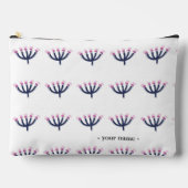 カレッかわいらしジカスタマイズミモサペンシルケースパウチ アクセサリーポーチ (正面)