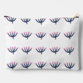 カレッかわいらしジカスタマイズミモサペンシルケースパウチ アクセサリーポーチ (裏面)