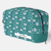 カレッカスタムジグリーンペンシル入りトイレタリーポーチ ドップキット (右コーナー)