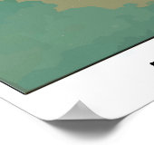 カレッジガールメールや文字を打つ ポスター (角)