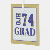 カレッジグラード'26 ガラスオーナメント (正面左)