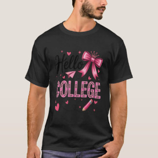 カレッジコケット先生と生徒の初日 Tシャツ