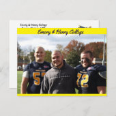 カレッジサッカー！ ポストカード (正面/裏面)