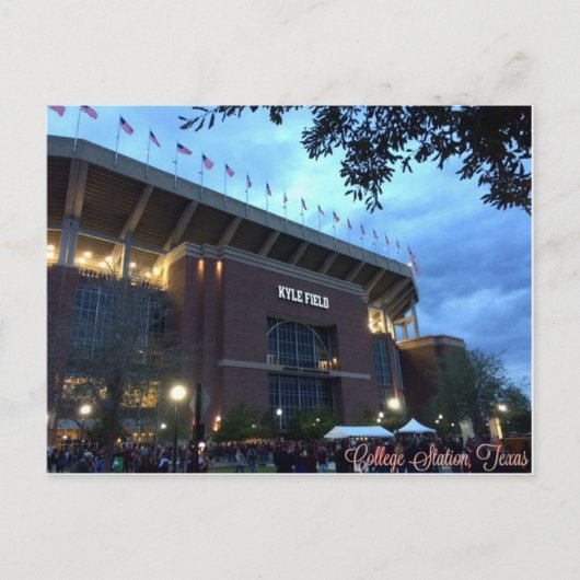 カレッジステーションはがき ポストカード (正面)