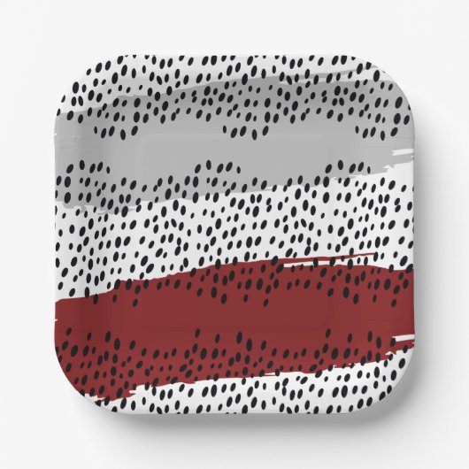 カレッジスピリットパーティープレート ペーパープレート (正面)