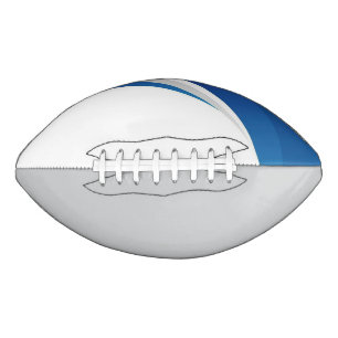 カレッジスポーツチームカラーズブルー/グレーサッカー アメリカンフットボール
