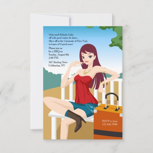 カレッジバウンド招待状 招待状 (正面)