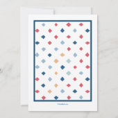 カレッジバウンド送別パーティの招待状 招待状 (裏面)