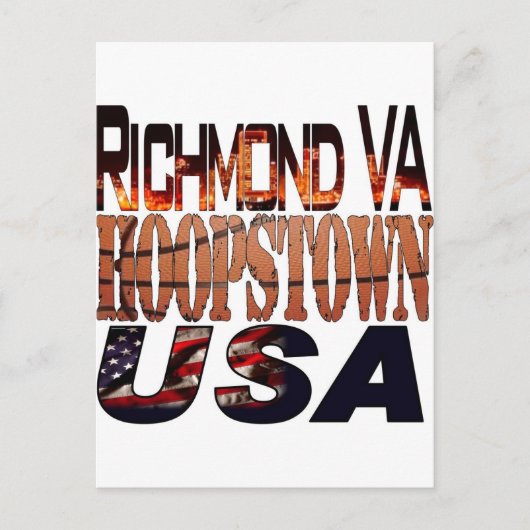 カレッジバスケットボールホームスタウン ポストカード (正面)