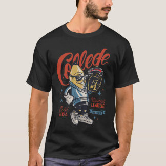 カレッジバスケットボールリーグTシャツ Tシャツ