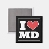 カレッジパーク(MD)フットボールウォッチパーティー冷蔵庫 マグネット (正面/裏面)