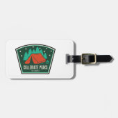 カレッジピークスウィルダネスコロラドキャンピング ラゲッジタグ (正面横)