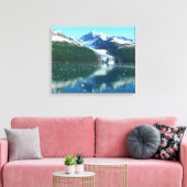 カレッジフィヨルドI美しいアラスカ写真 キャンバスプリント (インサイチュ (リビング))