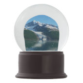 カレッジフィヨルドI美しいアラスカ写真 スノーグローブ (裏面)