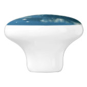 カレッジフィヨルドI美しいアラスカ写真 セラミックノブ (側面)