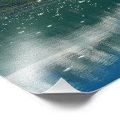 カレッジフィヨルドI美しいアラスカ写真 フォトプリント (角)